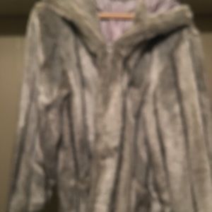 Something to keep you real warm fur jacket